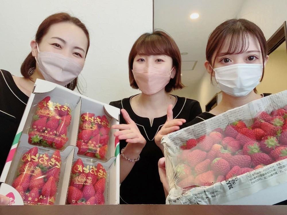いちごパーティーです♪